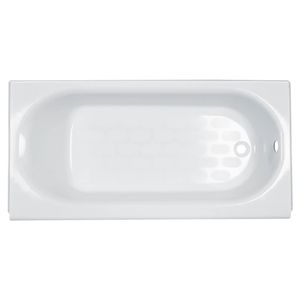 Princeton Americast 60 x 34-Inch Integral Apron Bathtub Above Floor Rough Right-Hand Outlet Luxury Ledge with Integral Drain - Bathtub by American Standard