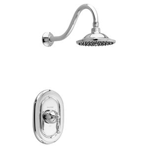 Quentin 2.5 GPM Shower Trim Kit with Rain Showerhead and Lever Handle - Shower by American Standard