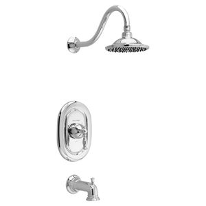 Quentin 2.5 GPM Tub and Shower Trim Kit with Rain Showerhead and Lever Handle - Shower by American Standard