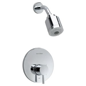 Serin 2.0 GPM Shower Trim Kit with FloWise Showerhead and Lever Handle - Shower by American Standard