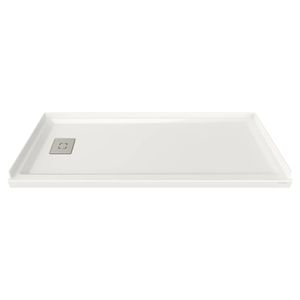Studio 60 x 30-Inch Single Threshold Shower Base With Left-Hand Outlet - Shower by American Standard