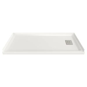 Studio 60 x 30-Inch Single Threshold Shower Base With Right-Hand Outlet - Shower by American Standard