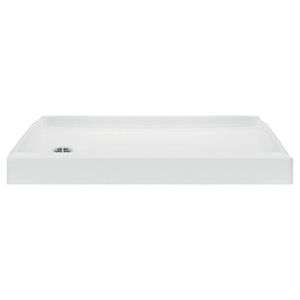 Studio 60x32 inch Single Threshold Shower base with Left-hand Outlet - Shower by American Standard