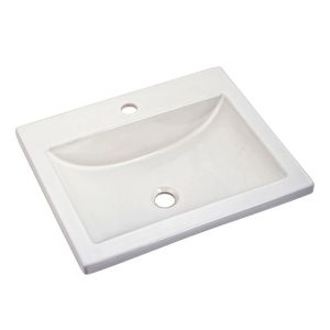 Studio Drop-In Sink With Center Hole Only - Washbasin by American Standard