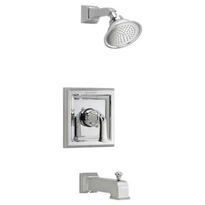 Town Square 2.5 GPM Tub and Shower Trim Kit with Rain Showerhead and Lever Handle - Shower by American Standard