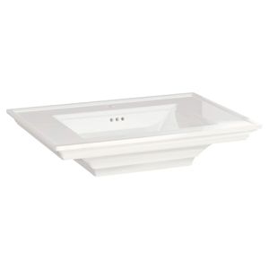 Town Square S Center Hole Only Pedestal Sink Top - Washbasin by American Standard