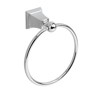 Traditional Square Towel Ring - Sanitary accessories by American Standard