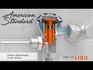 Ultima Touchless Sensor Urinal Flush Valve, Diaphragm-Type, 0.5 gpf/1.9 Lpf - Urinal by American Standard