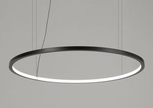 CIRCUS ROUND available with acoustic panel - Ceiling lamp by Andcosta