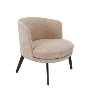 Armchair fabric crema - Armchair by Angel Cerdá