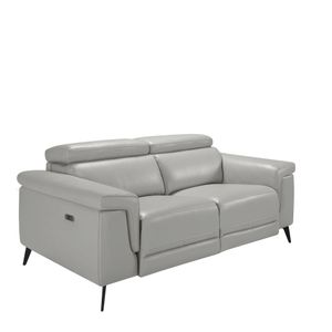 Sofa 2 seater upholstered leather with mecanismos reclining - Sofa by Angel Cerdá