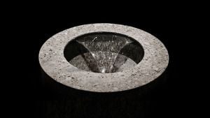 Anima liquida Floor-standing round washbasin - Washbasin by Antoniolupi