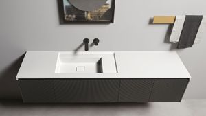 Tops Graffio - Washbasin cabinet by Antoniolupi