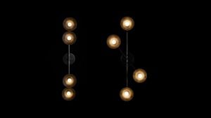 TRAPEZE : 4 SURFACE - Ceiling lamp by Apparatus Studio
