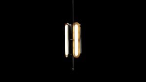 CIRCUIT : 4 VERTICAL - Ceiling lamp by Apparatus Studio