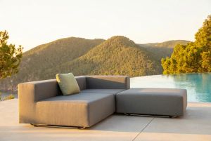 High-quality 3-piece garden lounge set LOOP - Outdoor by april furniture