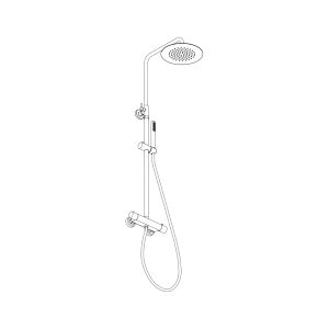 Colonna doccia con miscelatore termostatico - Shower by AQUAELITE