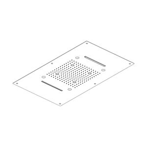 Soffione a controsoffitto 700×400 mm - Shower by AQUAELITE