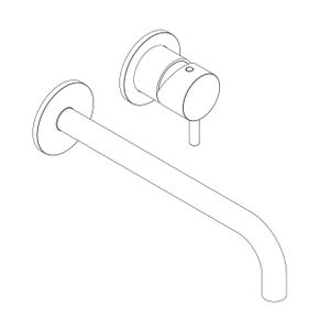 Miscelatore lavabo incasso - Tap by AQUAELITE