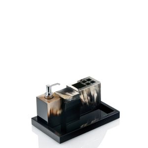 IRIS BLACK BATH SET - Sanitary accessories by ARCAHORN