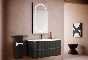 Tulle Cannettato 03 - Washbasin cabinet by Archeda