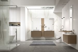 Wind - Washbasin cabinet by Arcom
