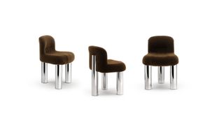 Botolo chromed - High version new 2026 - Chair by Arflex