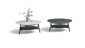 Cradle small table, sofa, armchair - Coffee table by Arflex