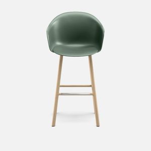 Máni Armshell plastic ST-4WL - Chair by Arrmet