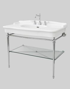 Hermitage Square Structure Consolle Washbasin 112 - Washbasin by Artceram