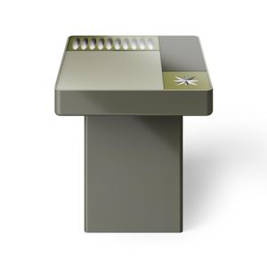 Licorice 42 Contemporary Side Table - Side table by Arte Veneziana