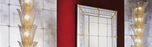 Edera Art Déco Handcrafted Wall Lamp - Wall lamp by Arte Veneziana