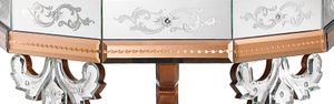 Malibran Venetian Style Console - Console by Arte Veneziana