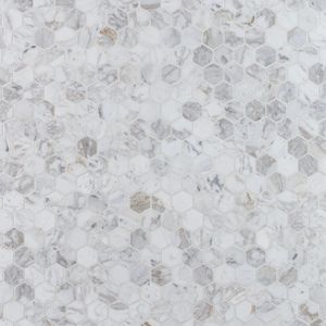 Arabescato D'oro Marble Mosaic Honed Stone Hexagon 3.0cm - Wall tile-stone-brick by Artistictile