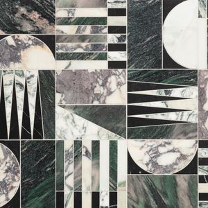 Alison Rose Euclid Large Waterjet Mosaic Stone - Wall tile-stone-brick by Artistictile