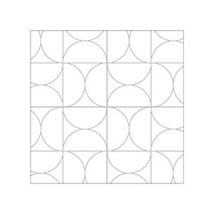 Moon Cosmati Waterjet Mosaic Tailored To - Floor tile-stone by Artistictile