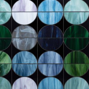 Moon Waterjet Mosaic Custom - Floor tile-stone by Artistictile