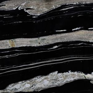 Brazilian Black Rush Granite Slab 3/4" Polished Stone - Floor tile-stone by Artistictile