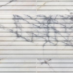 Groove Marble Dimensional Tile Honed Stone - Floor tile-stone by Artistictile