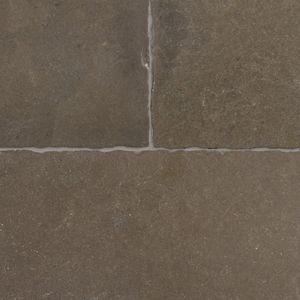 Sea Grey Limestone Tile Roman Antiqued 16" x 24" x 5/8" Stone Chiseled Edge - Floor tile-stone by Artistictile