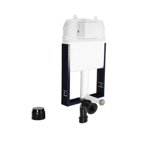 Flushing System Pneumatic Single Piece Slim Concealed Cistern - Toilet seat by Artize