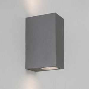 Chios 150 Textured Grey - Wall lamp by Astro