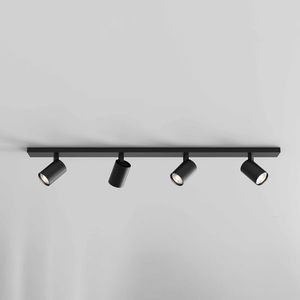 Ascoli Four Bar Matt Black - Functional light by Astro