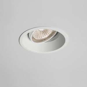 Minima Round Adjustable Matt White - Table by Astro
