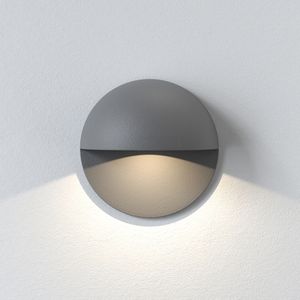 Tivola LED Textured Grey - Wall lamp by Astro