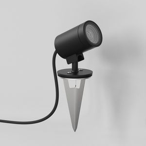 Bayville Spike Spot Textured Black - Functional light by Astro