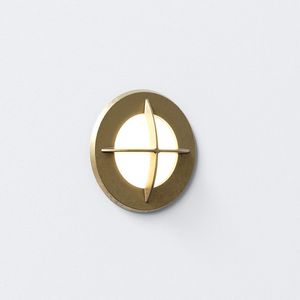 Arran Round LED Solid Brass - Wall lamp by Astro