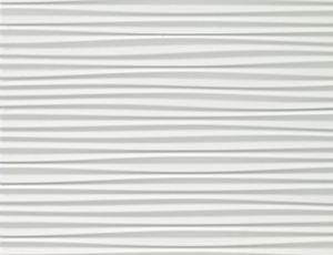3D Wall Design Flows White - Paneling by Atlas Concorde
