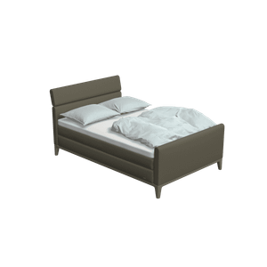 Criade Warm grey - Box spring by Auping