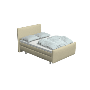 Original Pure white - Box spring by Auping